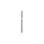 Kerr BluWhite Diamond Bur 581C 012 Straight Cylinder Coarse Grit Green FG 19mm (5)