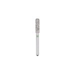 Kerr BluWhite Diamond Bur 595C 021 Straight Cylinder Coarse Grit Green FG 19mm (5)