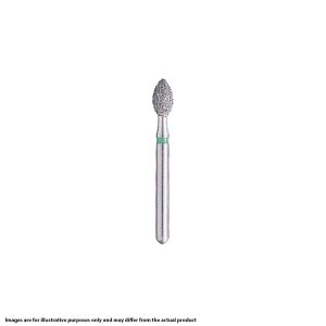 Kerr BluWhite Diamond Bur 620R 025 Occlusal Medium Grit Blue FG 19mm (5)