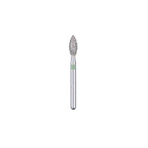 Kerr BluWhite Diamond Bur 630C 023 Occlusal Coarse Grit Green FG 19mm (5)