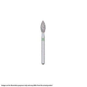 Kerr BluWhite Diamond Bur 630R 023 Occlusal Medium Grit Blue FG 19mm (5)