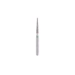 Kerr BluWhite Diamond Bur 703C 014 Flat End Taper Coarse Grit Green FG 19mm (5)