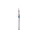 Kerr BluWhite Diamond Bur 715R 011 Round End Taper Medium Grit Blue FG 19mm (5)