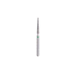 Kerr BluWhite Diamond Bur 716C 014 Round End Taper Coarse Grit Green FG 19mm (5)