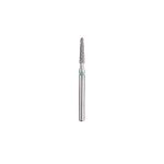 Kerr BluWhite Diamond Bur 725C 014 Round End Taper Coarse Grit Green FG 19mm (5)
