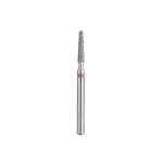 Kerr BluWhite Diamond Bur 725F 014 Round End Taper Fine Grit Red FG 19mm (5)