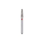 Kerr BluWhite Diamond Bur 755F 016 Round End Taper Fine Grit Red FG 19mm (5)