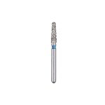 Kerr BluWhite Diamond Bur 755R 016 Round End Taper Medium Grit Blue FG 19mm (5)