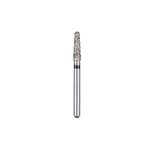 Kerr BluWhite Diamond Bur 755XC 016 Round End Taper Extra Coarse Grit Black FG 19mm (5)