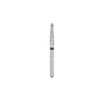 Kerr BluWhite Diamond Bur 756XC 018 Round End Taper Extra Coarse Grit Black FG 19mm (5)
