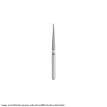 Kerr BluWhite Diamond Bur 757C 016 Round End Taper Coarse Grit Green FG 19mm (5)