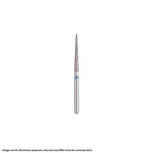Kerr BluWhite Diamond Bur 757C 016 Round End Taper Coarse Grit Green FG 19mm (5)