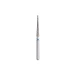 Kerr BluWhite Diamond Bur 757R 016 Round End Taper Medium Grit Blue FG 19mm (5)