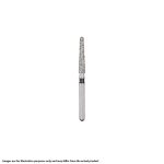 Kerr BluWhite Diamond Bur 765C 018 Round End Taper Coarse Grit Green FG 19mm (5)