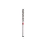Kerr BluWhite Diamond Bur 765F 018 Round End Taper Fine Grit Red FG 19mm (5)