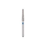 Kerr BluWhite Diamond Bur 765R 018 Round End Taper Medium Grit Blue FG 19mm (5)