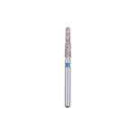 Kerr BluWhite Diamond Bur 770R 018 Flat End Taper Medium Grit Blue FG 19mm (5)