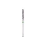 Kerr BluWhite Diamond Bur 771C 018 Flat End Taper Coarse Grit Green FG 19mm (5)