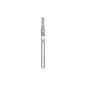 Kerr BluWhite Diamond Bur 771C 018 Flat End Taper Coarse Grit Green FG 19mm (5)