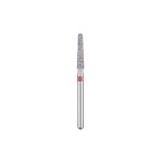 Kerr BluWhite Diamond Bur 771F 018 Flat End Taper Fine Grit Red FG 19mm (5)
