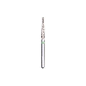 Kerr BluWhite Diamond Bur 773C 016 Flat End Taper Coarse Grit Green FG 19mm (5)