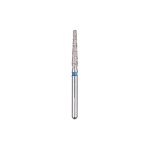 Kerr BluWhite Diamond Bur 773R 016 Flat End Taper Medium Grit Blue FG 19mm (5)