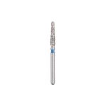 Kerr BluWhite Diamond Bur 775R 016 Round End Taper Medium Grit Blue FG 19mm (5)