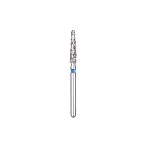 Kerr BluWhite Diamond Bur 775R 016 Round End Taper Medium Grit Blue FG 19mm (5)