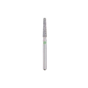 Kerr BluWhite Diamond Bur 777C 018 Round End Taper Coarse Grit Green FG 19mm (5)