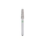 Kerr BluWhite Diamond Bur 780C 023 Flat End Taper Coarse Grit Green FG 19mm (5)