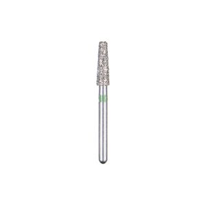 Kerr BluWhite Diamond Bur 780C 023 Flat End Taper Coarse Grit Green FG 19mm (5)
