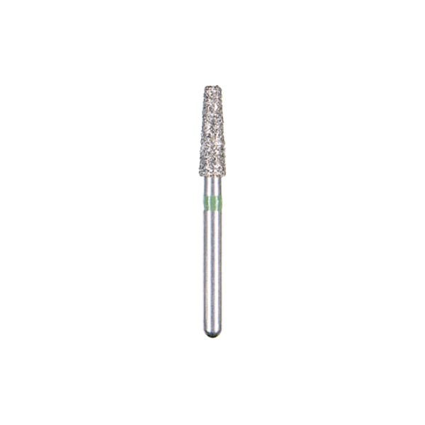 Kerr BluWhite Diamond Bur 780C 023 Flat End Taper Coarse Grit Green FG 19mm (5)