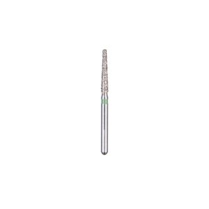 Kerr BluWhite Diamond Bur 783C 018 Flat End Taper Coarse Grit Green FG 19mm (5)