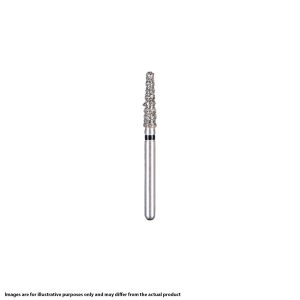 Kerr BluWhite Diamond Bur 785C 022 Round End Taper Coarse Grit Green FG 19mm (5)