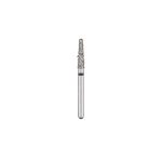 Kerr BluWhite Diamond Bur 785XC 022 Round End Taper Extra Coarse Grit Black FG 19mm (5)