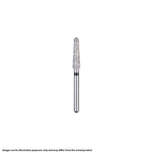 Kerr BluWhite Diamond Bur 786C 021 Round End Taper Coarse Grit Green FG 19mm (5)