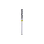 Kerr BluWhite Diamond Bur 796SF 018 Round End Taper Super Fine Grit Yellow FG 19mm (5)