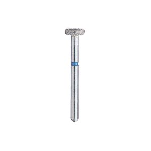 Kerr BluWhite Diamond Bur 825R 040 Wheel Medium Grit Blue FG 19mm (5)