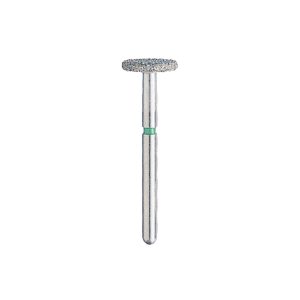 Kerr BluWhite Diamond Bur 855C 060 Wheel Coarse Grit Green FG 19mm (5)