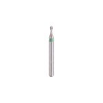 Kerr BluWhite Diamond Bur 320C 012 Inverted Cone Coarse Grit Green FG SS Short Shank 16.5mm (5)