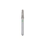Kerr BluWhite Diamond Bur 755C 016 Round End Taper Coarse Grit Green FG SS Short Shank 16.5mm (5)