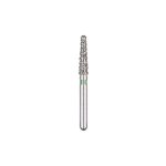 Kerr BluWhite Diamond Bur 785C 022 Round End Taper Coarse Grit Green FG SS Short Shank 16.5mm (5)