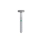 Kerr BluWhite Diamond Bur 835C 047 Wheel Coarse Grit Green FG SS Short Shank 16.5mm (5)