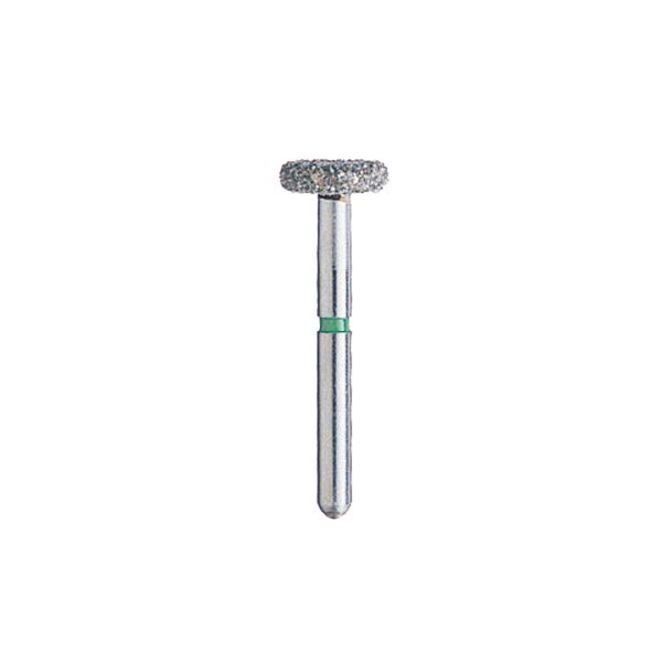 Kerr BluWhite Diamond Bur 835C 047 Wheel Coarse Grit Green FG SS Short Shank 16.5mm (5)