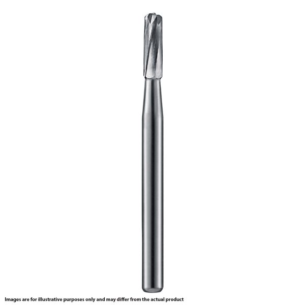 Kerr Jet Tungsten Carbide Operative Bur 1155 008 Straight Round End Fissure FG 19mm (5)