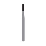 Kerr Jet Tungsten Carbide Operative Bur 1155 008 Straight Round End Fissure FG 19mm (5)