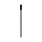 Kerr Jet Tungsten Carbide Operative Bur 1156 009 Straight Round End Fissure FG 19mm (5)