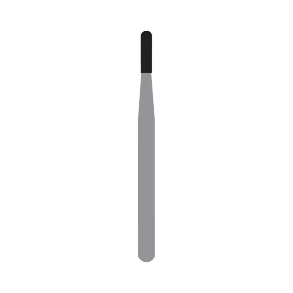 Kerr Jet Tungsten Carbide Operative Bur 1156 009 Straight Round End Fissure FG 19mm (5)