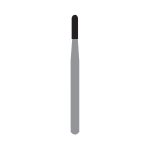 Kerr Jet Tungsten Carbide Operative Bur 1157 010 Straight Round End Fissure FG 19mm (5)
