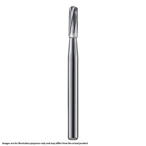 Kerr Jet Tungsten Carbide Operative Bur 1157 010 Straight Round End Fissure FG 19mm (100)